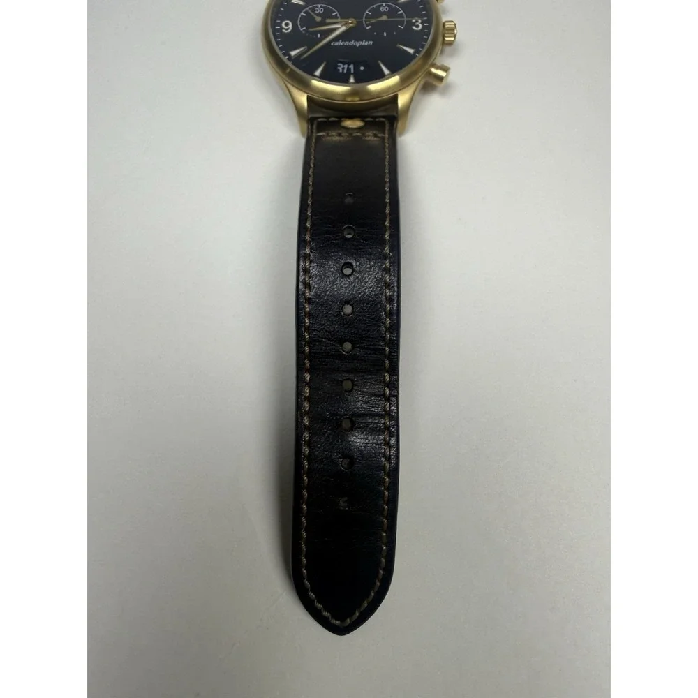 Movado Heritage Series Chronograph Swiss Men's Watch MO.03.1.34.6324 Black Dial